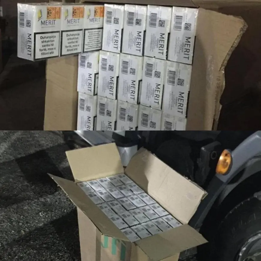 Vlorë/ Policia konfiskon mallin e aksicës- 500 paketa cigare tentohen të kaloheshin kontrabandë