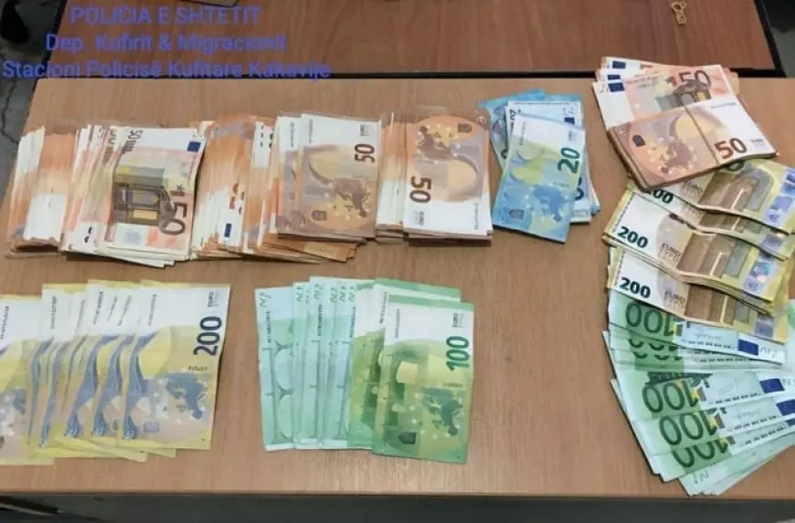 Tentuan të kalojnë 30 mijë euro nga Kakavija/ Procedohen penalisht dy grekët